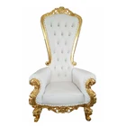 2018 luxury wedding queen throne chair wedding
