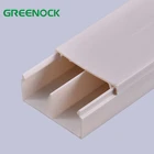 China Factory Wholesale Light Weight Pvc Clips Cable Trunking System