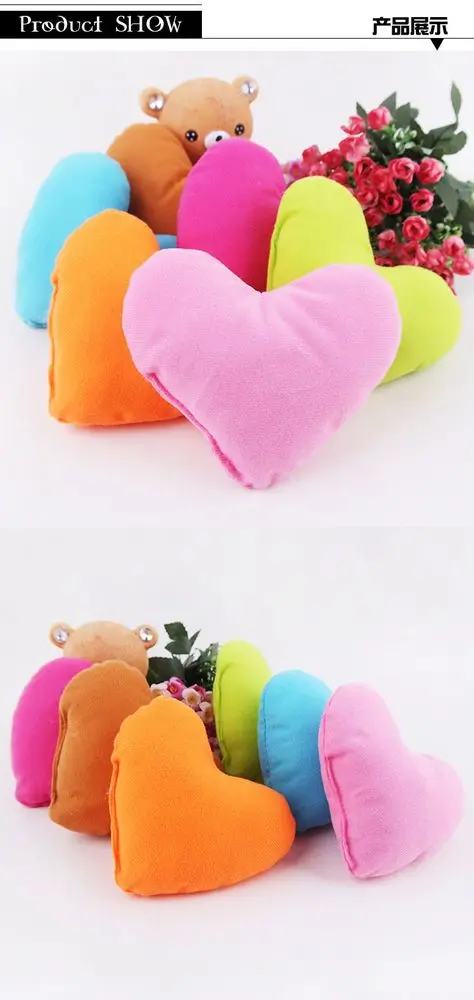 Spot wholesale leather Amoy pet nest matching love pillow when gifts hot selling 14*12CM