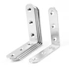 Customized Skyworth TV Black Steel Wall Mount Bracket L type connector tv bracket for Furniture color TV