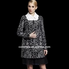 Polyester Women Wool Coat Mingfu Brand Women Wool Coat