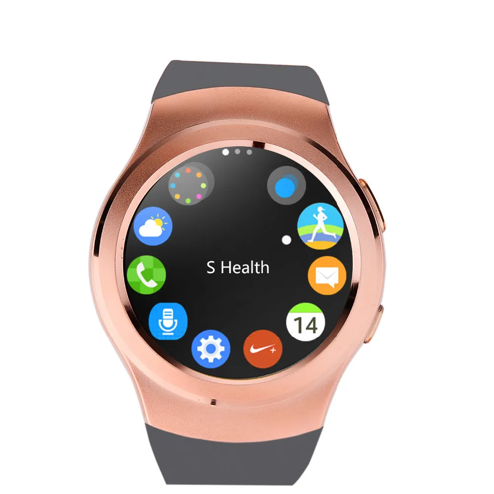 G3 MTK2502 Full Circular Bluetooth Smartwatch Heart Rate GPRS Fashion sport Smart Watch Customized for iPhone Android Phone