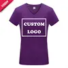 OEM embroidery logo campaign customized cheap t shirts