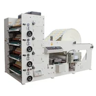 China Manufacturer Sale Automatic Label Flexo Printing Machine with Lamination Station