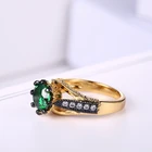 Emerald Professional Jewelry Factory Yellow Emerald Cut Diamonds Wholesale 18 Carat White Gold Diamond Ring