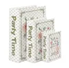 Floral Set of 3 Book Shaped Boxes Factory Price Wholesale