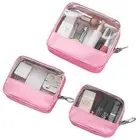 Wholesale clear Cosmetic Bag Travel Transparent Bags PVC Toilet Bag