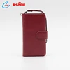 New arrival custom design wallet flip cover case made in china leather phone case