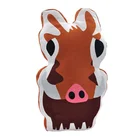 2019 Mascot cartoon cute pig plush toy custom pingu shin chan alf soft toy
