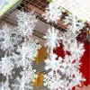 2016 new 3pcs new christmas Party White Snowflake Charms Festival Decoration Decor Ornaments