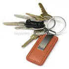 PU Leather long strip promotional key chain