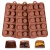 Chocolate Molds Silicone plastic Candy Molds -15 Round Silicone Molds BPA Free Pinch Test Approved