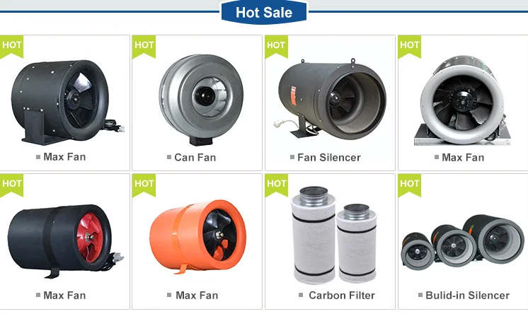 Mixed Flow Fan, inline, 110V, 663 - detail 10