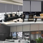 Living Room Curtains Control System Motorized Curtain Roller Blinds Shade