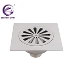 French stainless steel floor shower drain