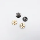Manufacturer custom 16mm invisible sewing metal snap button