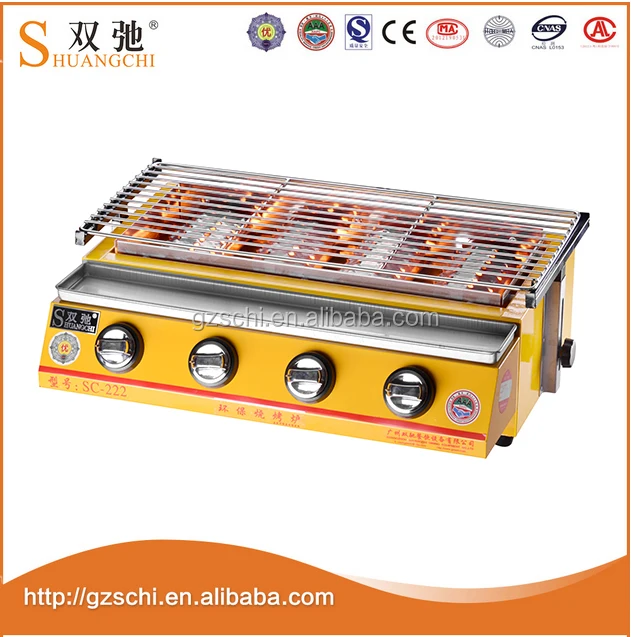 manufacturer oem gas bbq grill 4 burners grill smokeless burn