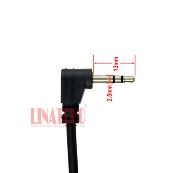 2.5MM PIN walkie talkie T5410 T5412 T5420 earhook earphone with mic - ANKUX.COM