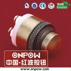 Best quality with best price (CE, ROHS) ONPOW 16mm momentary push button switch door bell switch