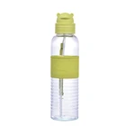 Bpa Free Custom Logo Anti-slip Plastic Tritan Sport Water Bottle with Straw For Kids