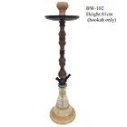 2019 Arab shisha hookah stock wood shisha hookah aluminum shisha set BW-102