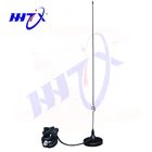 VHF 150M hunting mobile whip antenna 2.5dBi car radio magnet base whip antenna