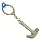 Cute model hammer shaped metal tool keychain