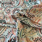 China manufacturer digital print custom design 100% rayon twill dress fabric