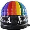 EN14960 fashionable outdoor music inflatable bouncer disco dome for party / 0.55mm PVC tarpaulin adult bounce house for sale