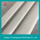 Nylon polyester blend fabric non woven interlining fabric packed rolls