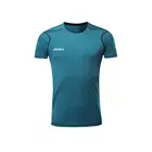 China OEM blank high quality athletic fit seamless short sleeve compression running bodybuilding t shirt for men