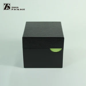 box custom logo printed paper single watch case gift packaging