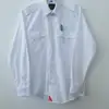 Wholesale Security Long Sleeve Dress shirts Men Pilot White Shirt STOCK