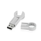 High Speed Wrench Shape Bottle Opener Metal USB Flash Drive