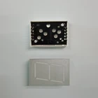Customized 1 digit segment display LED module white color G&H