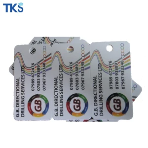 plastic snap off keytags breakaway pvc gift cards 3 up combo