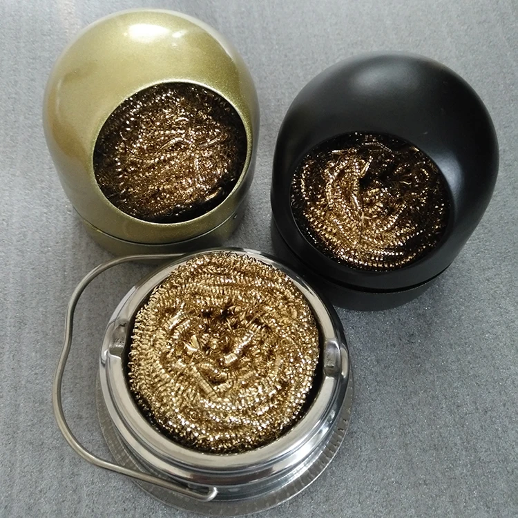 Tip cleaning copper ball