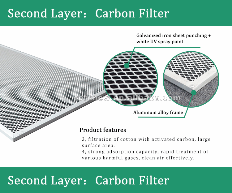 manufacturer best price hepa activated carbon air filter