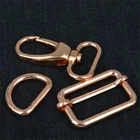 Bra Buckles Slider Square Alloy Metal D Ring Buckles For Bags