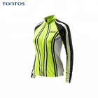 Ultra-light Quick dry Sublimation Short Sleeve Women's Cycling Jerseys jacket