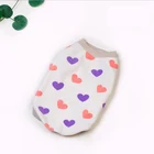 Soft Pet Cotton Clothing Print Dog Winter Vest
