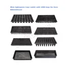 OEM PS Plastic Seed Starter /Starting Grow Germination Tray for Greenhouse Vegetables Nursery