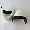 Composite toe cap with rubber strips