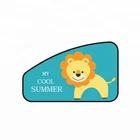Jutien Amazon Small Wholesale Auto Magnet Car Cute Cartoon Sun Shade Curtain For Baby/Women
