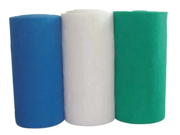 white blue green filter sponge(roll)