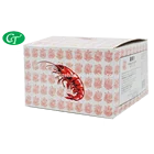 Seafood Fried Snack 2kgs x 6boxes White Color Chinese Prawn Crackers