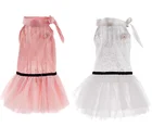 High Quality Small Size Dog Clothes Sweet Princess Dress Cooling For Summer