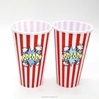 Wholesale 1L plastic popcorn container bucket for promotion