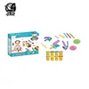 Natural pigment flour multi color safe modeling toy diy clay with multiple shapes