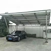 Preassembly outdoor waterproof aluminum solar panel car garage for Industrial use